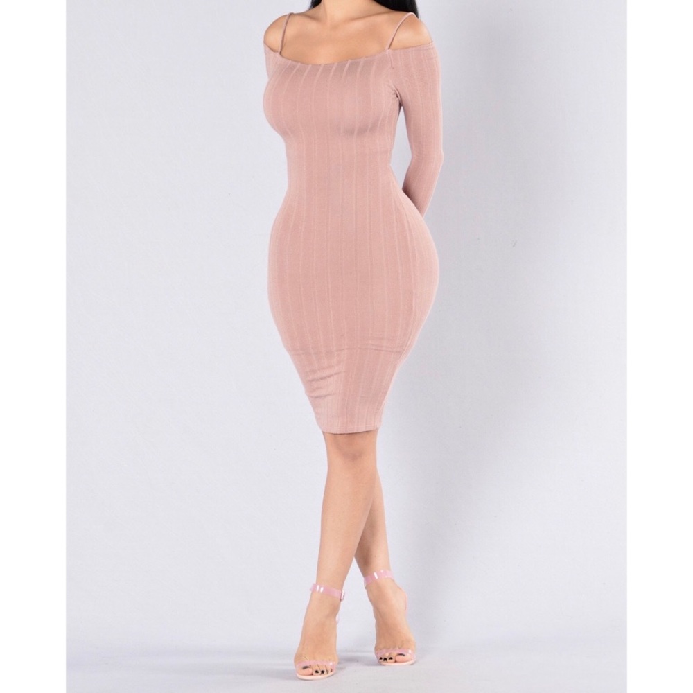 SOLD. Muave Bodycon Dress